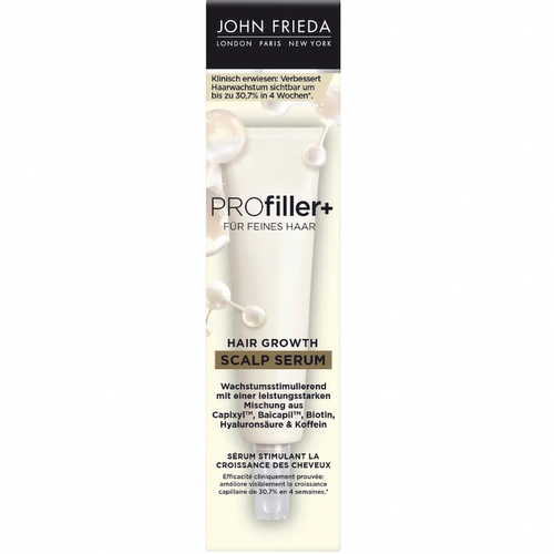 德国直邮 John Frieda 生物素玻尿酸咖啡因护发精华 防掉生发密发