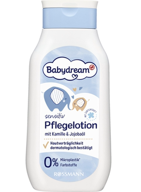 德国直邮 Babydream婴儿宝宝身体乳液乳木果油荷荷巴洋甘菊 无香