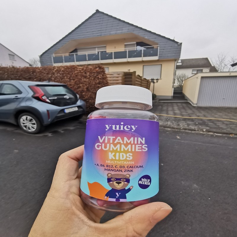 德国直邮 yuicy Vitamin 儿童多种维生素软糖 支撑骨骼牙齿记忆