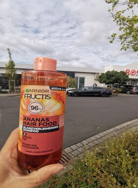 德国直邮 卡尼尔GARNIER Hair Food有机无硅油洗发水芦荟菠萝香蕉