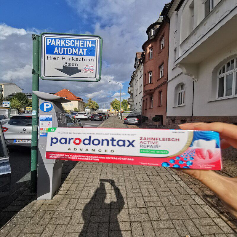 德国dm直邮 益周适Parodontax牙龈护理含氟牙膏 清洁牙斑软垢75ml