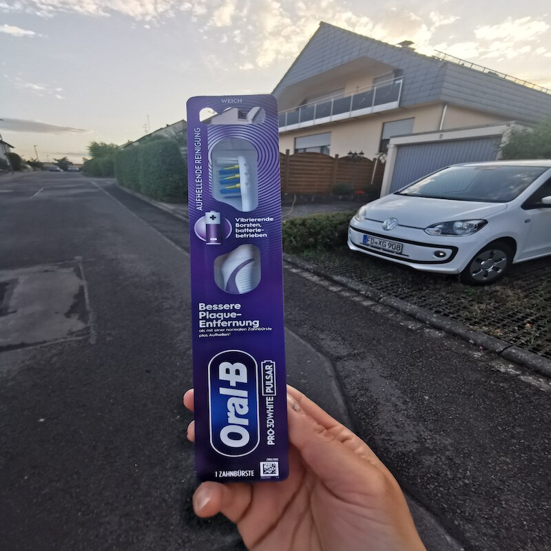 德国直邮 Oral B 欧乐B成人手动脉冲软毛牙刷 防蛀护龈清洁3支装