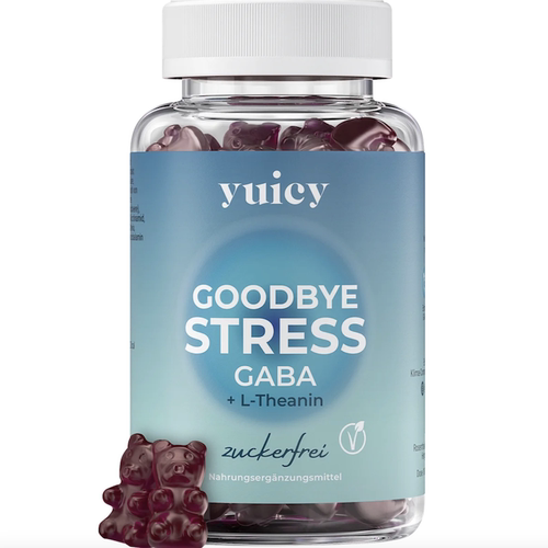 德国直邮 yuicy Goodbye Stress Gaba茶氨酸软糖 维生素舒缓放松