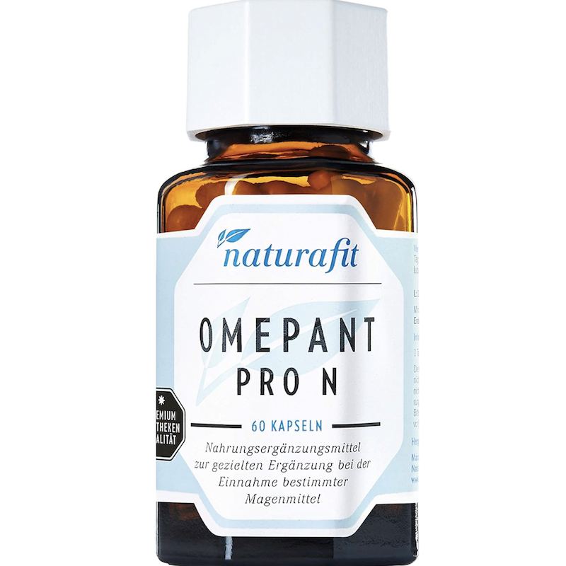 德国直邮 naturafit Omepant Pro N天然柠檬酸镁胶囊 维生素B族