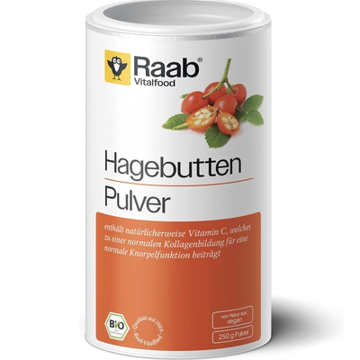 德国直邮Raab Vitalfood有机山楂粉 促进胶原蛋白 支持关节软骨