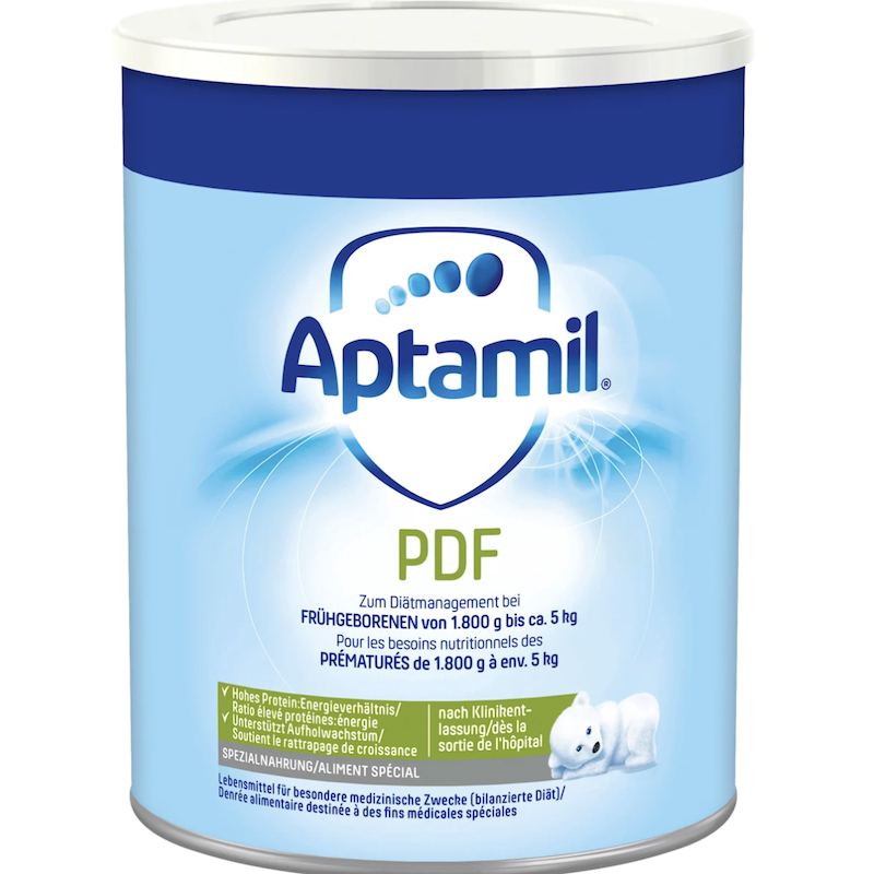 德国直邮 Aptamil PDF 爱他美早产儿低体重婴儿宝宝增重奶粉400g