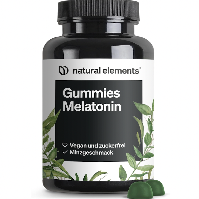 德国直邮 natural elements Melatonin褪黑素软糖 喷雾 睡眠365片