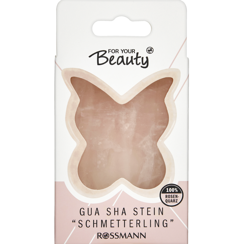 德国直邮 FOR YOUR Beauty水晶刮痧板 石英虎眼石 面部滚轮按摩器