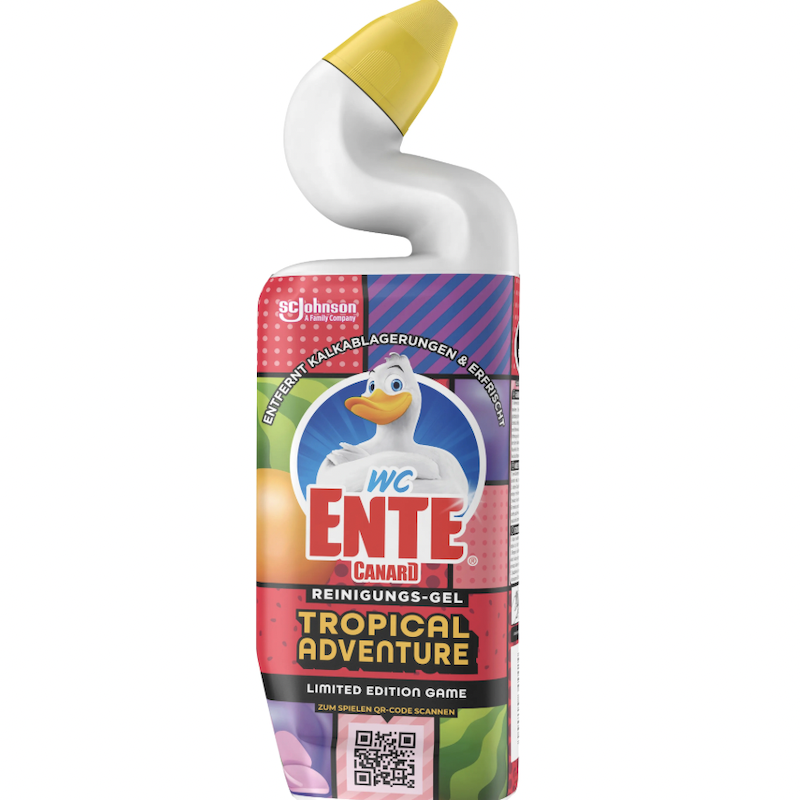 德国直邮 WC-Ente马桶洁厕液清洁剂 卫生间除臭 强力清除污垢臭味