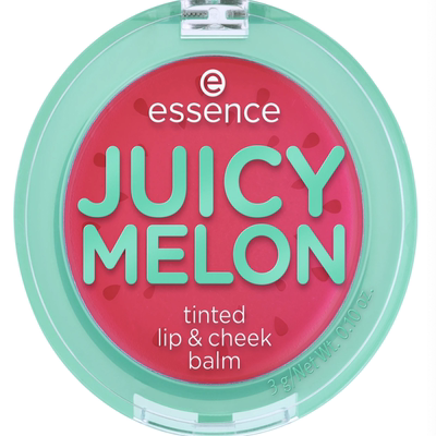 德国直邮 essence Lippenbalsam Juicy水果味有色润唇膏 腮红两用