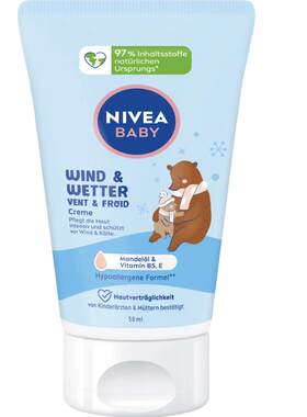 德国直邮 NIVEA BABY妮维雅儿童面霜杏仁油婴幼儿保湿秋冬防风霜