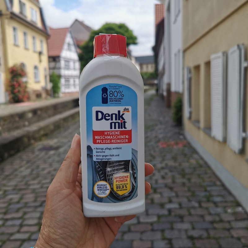 德国直邮 denkmit 滚筒式洗衣机护理剂 温和消毒卫生清洁剂250ml
