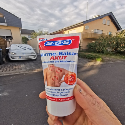 德国直邮 SOS Warme-Balsam Akut速效加热舒缓按摩膏放松肌肉关节