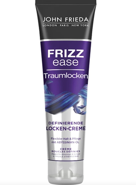 德国直邮 JOHN FRIEDA黑松露卷发造型霜24小时保养护理护发精华乳