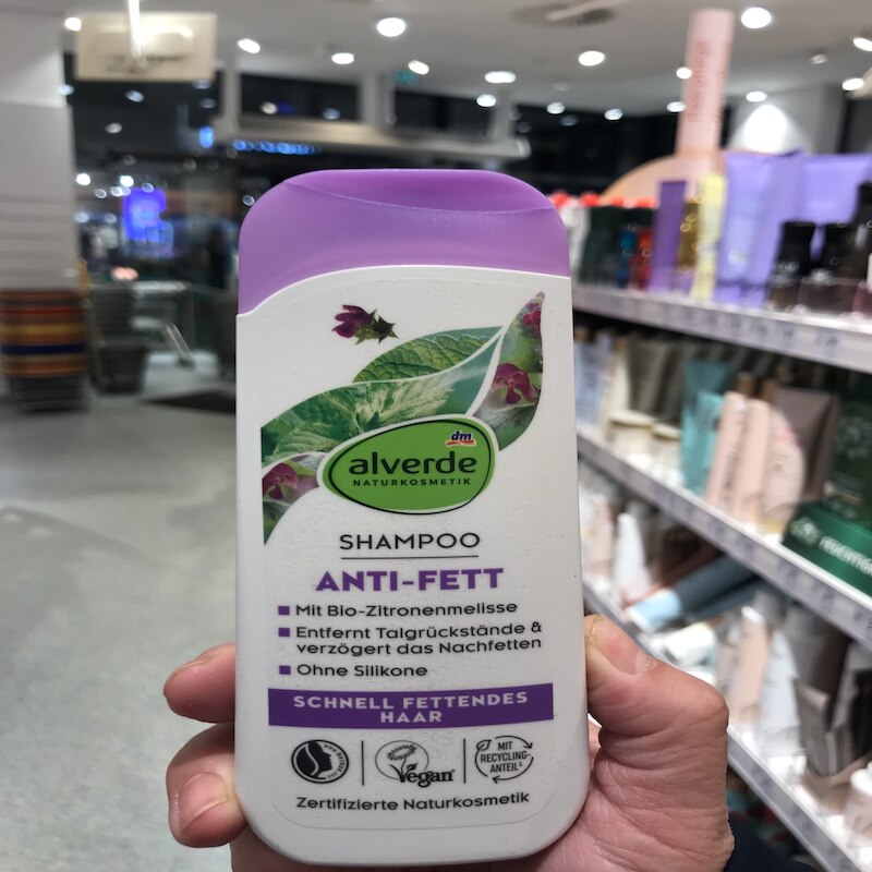 德国直邮 alverde有机荨麻角蛋白洗发水 持久控油防掉发 舒缓头皮