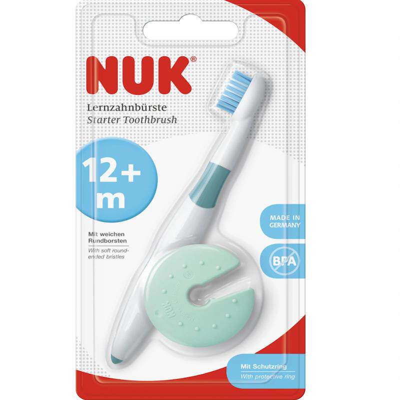 德国直邮 NUK婴幼儿童宝宝软毛训练牙刷 乳牙 防蛀牙 12-36个月