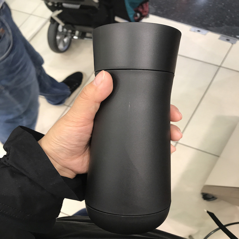 德国直邮 WMF双层18/10不锈钢360度咖啡杯保温保冷水杯户外 350ml