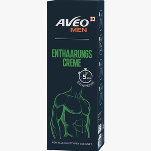 德国muller超市直邮 AVEO MEN男士脱毛膏腿部手臂背部腋下