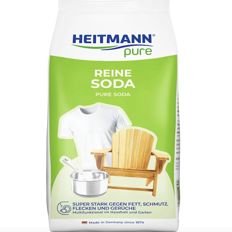 德国直邮 HEITMANN pure小苏打清洁粉 油污 污渍 家居 白色衣物