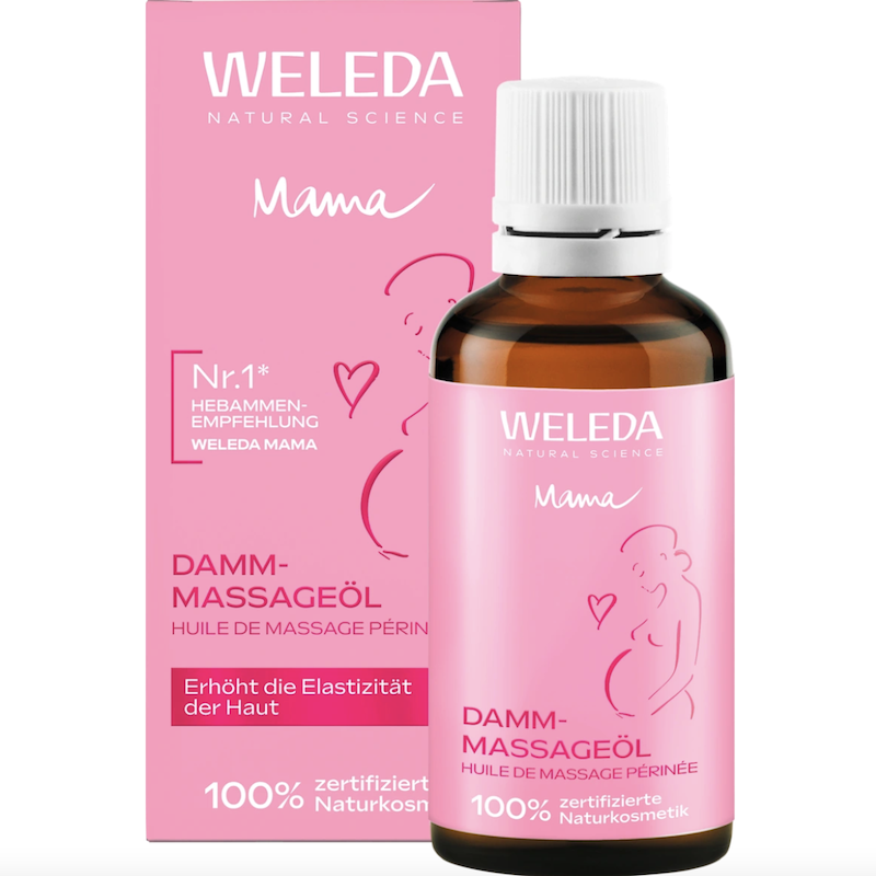 德国直邮维蕾德WELEDA Mama准妈会阴按摩油顺产油防撕裂侧切50ml