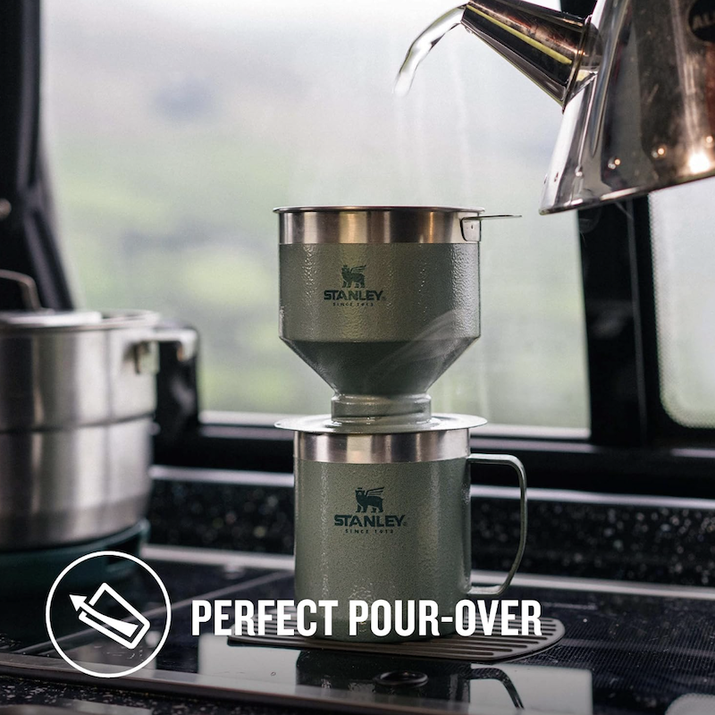 德国直邮 Stanley Perfect Brew 18/8 不锈钢咖啡壶保温过滤手冲