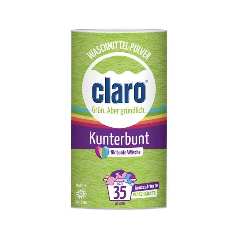 德国直邮 Claro进口原装浓缩洗衣粉 手洗机洗 彩色衣服洗衣剂1kg