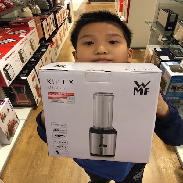 德国直邮 福腾宝WMF Kult X Mix Go榨汁破壁机家用便携搅拌水果汁