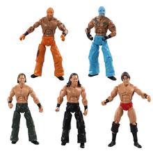 JAKKS3.75寸WWE职业摔跤手关节可动人偶手办模型玩偶玩具摆件神秘