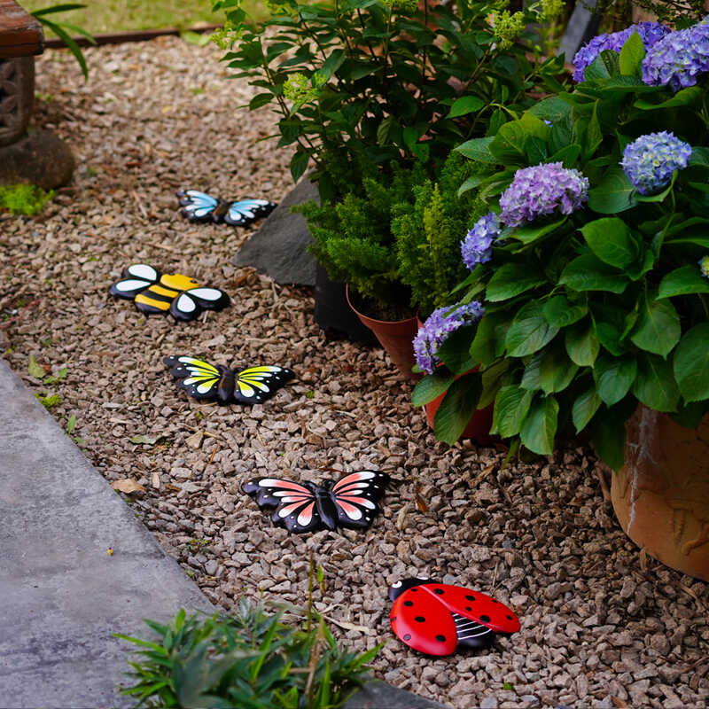 可爱户外庭院树脂脚踏石花园草坪装饰铺路石别墅踏步石民宿幼儿园