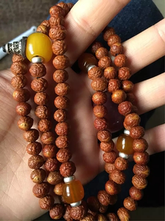 崇文凤眼 凤眼酸枣核手串手链108颗