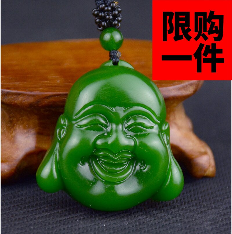 佛公挂件吊坠新疆和田玉