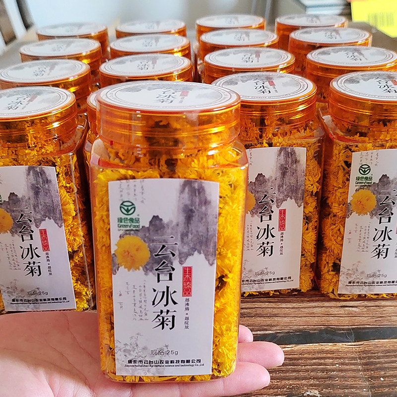 云台冰菊河南焦作冰菊雁门菊花茶怀菊花