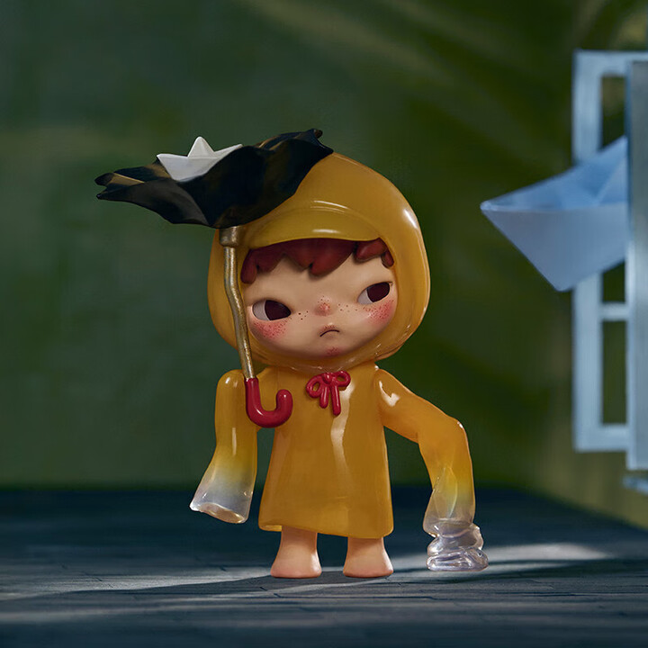 正版POPMART泡泡玛特Hirono回声系列手办小野盲盒玩具摆件