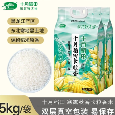 大米2025新米】十月稻田长粒香米
