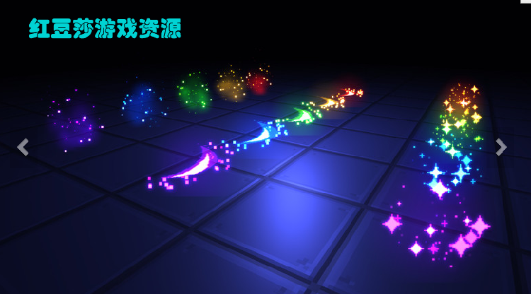 unity3d 卡通 像素风 魔法粒子特效 pixel arsenal