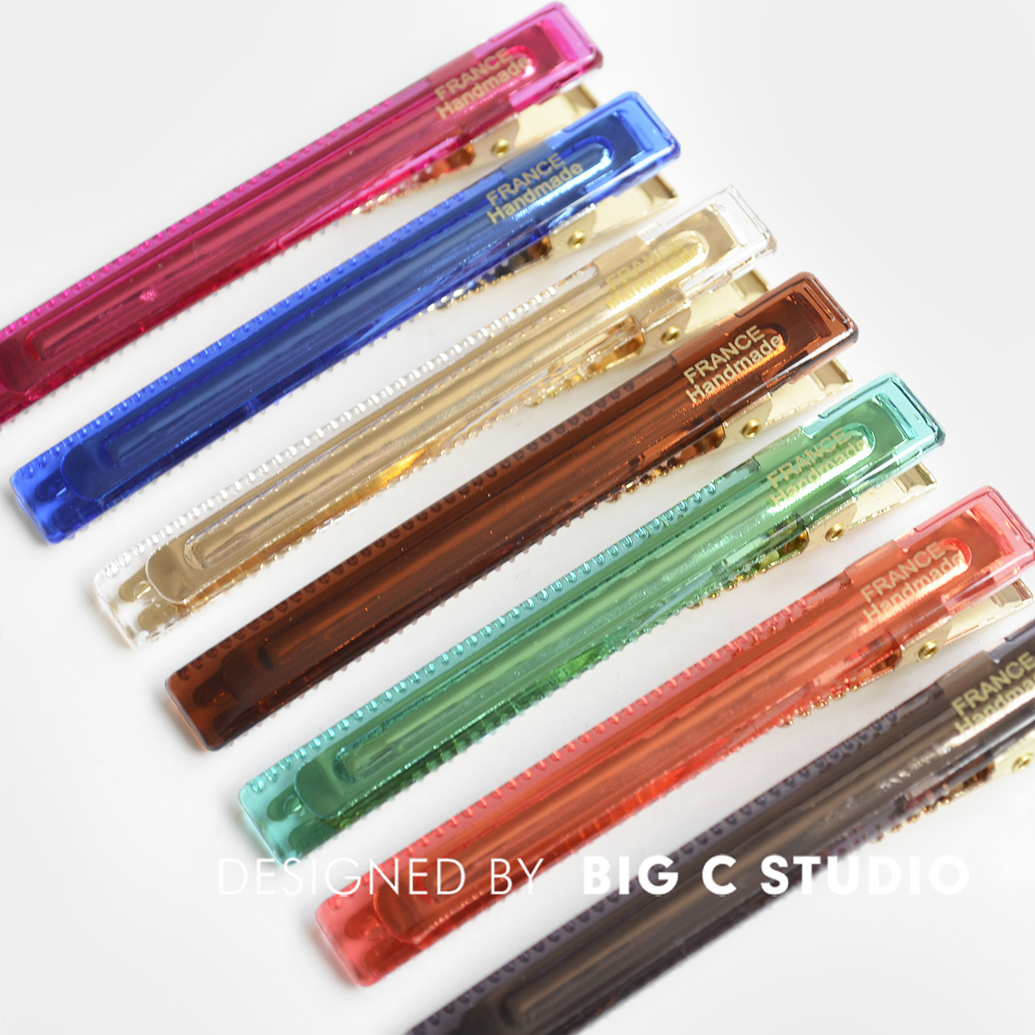 韩国东大门同款高级感一字发夹