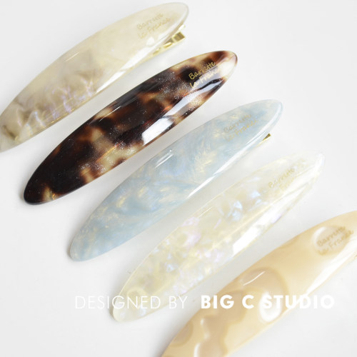 法式复古小众温柔醋酸发夹