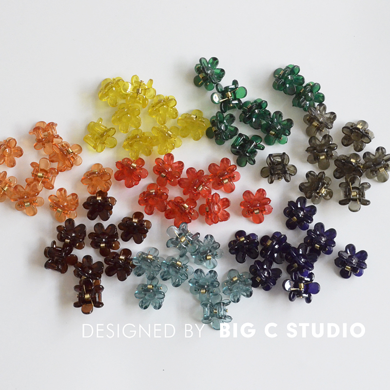 INS可爱8个装刘海碎发夹