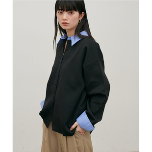 领假两件针织毛衣开衫 日单L@RUTA纯原2026春新款 优雅气质宽松衬衫