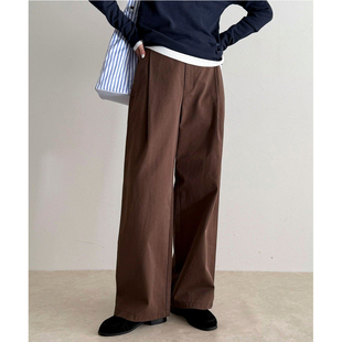 百搭高腰直筒休闲裤 复古经典 纯原2026春新品 日单FR