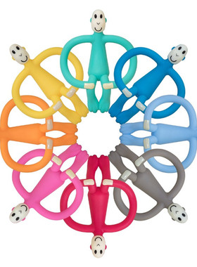 Matchstick Monkey 火柴猴婴儿安抚牙胶无尾款宝宝咬咬磨牙棒包邮