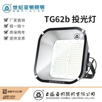 上海世纪亚明LED投光灯TG62b-600W泛光灯高杆灯800塔吊灯