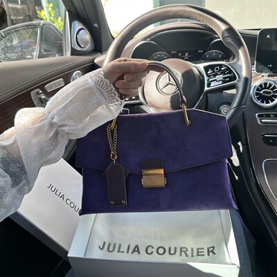 JULIACOURIER磨砂小方包折扣