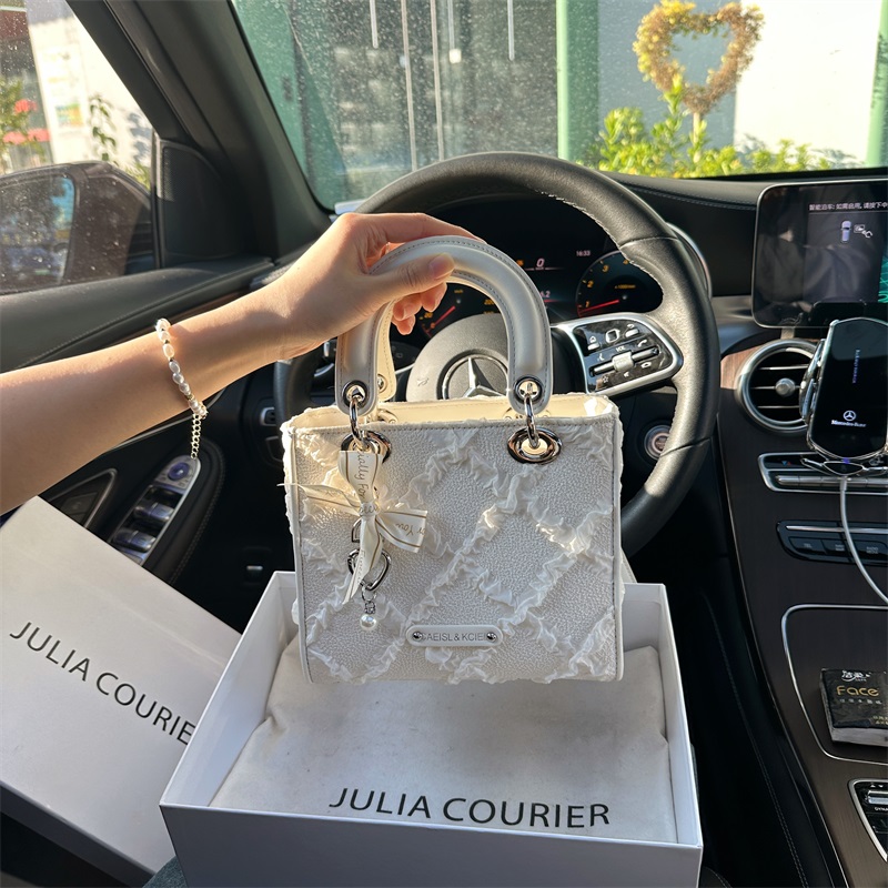 JULIACOURIER雪纺戴妃包折扣