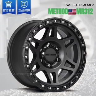 METHOD越野竞技轮毂17寸MR312牧马人酷路泽F猛禽霸道坦克300坦途