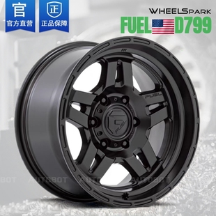 美国FUEL D799 800 801牧马人角斗士坦克300 烈马ranger越野轮毂