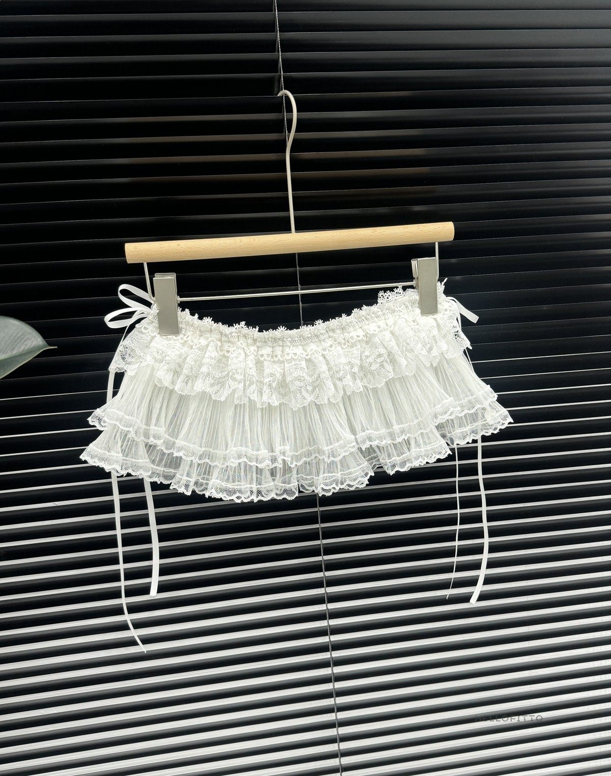 多层搭配重工蕾丝裙片春日野可爱