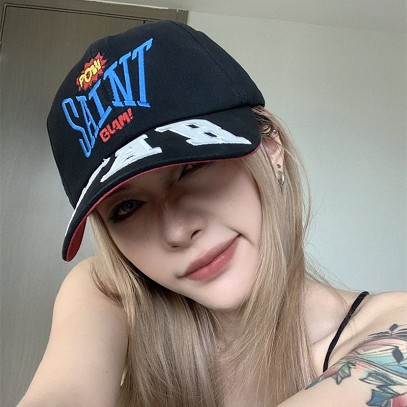 SAINTMICHAEL潮牌软顶棒球帽