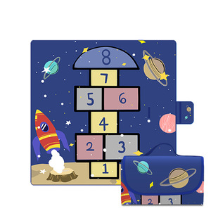 幼儿园早教户外飞行棋游戏防潮防水牛津布多功能加厚可折叠野餐垫