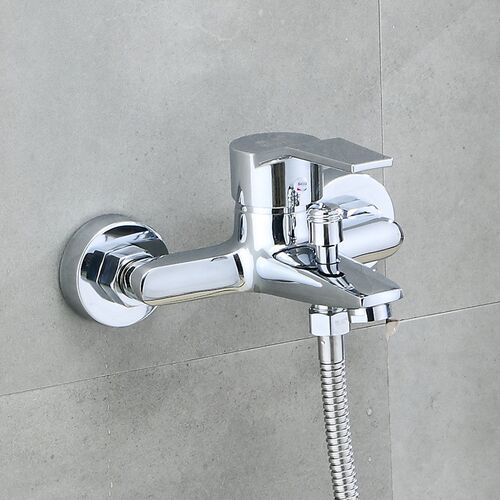 淋浴水龙头冷热混水阀浴室暗装三联混合阀浴缸热水器洗澡花洒套装